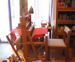 Harrisville 4 harness, my 1st loom